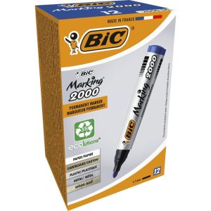 BİC MARKER 2000 PER.YUV.UÇ MAVİ 12li