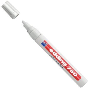 EDDİNG 750 PAİNT MARKER KLM. BEYAZ (E-750) 2-4MM UÇ