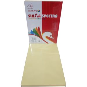 SINAR RENKLİ KAĞIT 115 A4 KANARYA SARI 250 Lİ