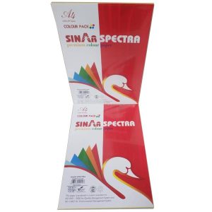 SINAR RENKLİ KAĞIT A4 100LÜ 10 RENK PASTEL